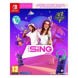 Videogioco Lets Sing 2025 International Version  2 Microfoni per Nintendo Switch