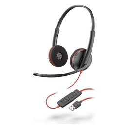 Blackwire C3220 Cuffie Stereo Usb-A 163cm Newcode Nero