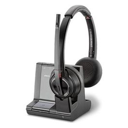 Plantronics Savi W8220-m Msft Cuffia a Padiglione Bluetooth DECT Nero