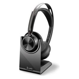 Plantronics Voyager Focus 2 UC USB-C Headset Bluetooth Dual-Ear Stereo Headset with Boom Mic Usb-C