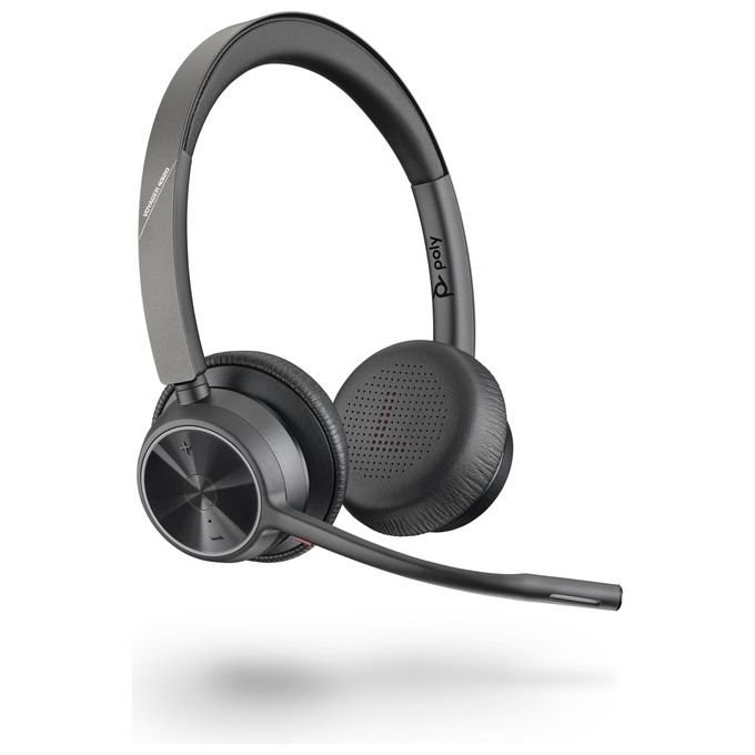 Plantronis Voyager 4320 UC Cuffia Padiglione Auricolare Usb Tipo A Bluetooth Nero