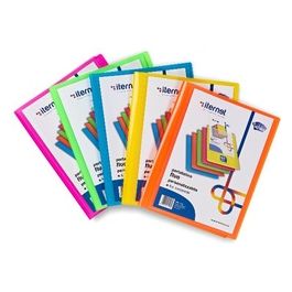 Plastidea Portalistini 60 Fogli Fluo Colori Assortiti