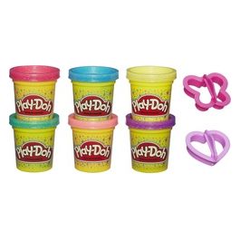 Play-Doh - 6 Vasetti Brillanti