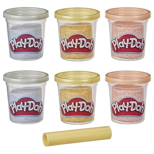 Play-Doh Composto per Ceramica e Modellazione 250Gr Colori Assortiti 6 Pezzi
