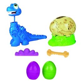 Dino Crew Growin' Tall Bronto Brontosauro che Scappa