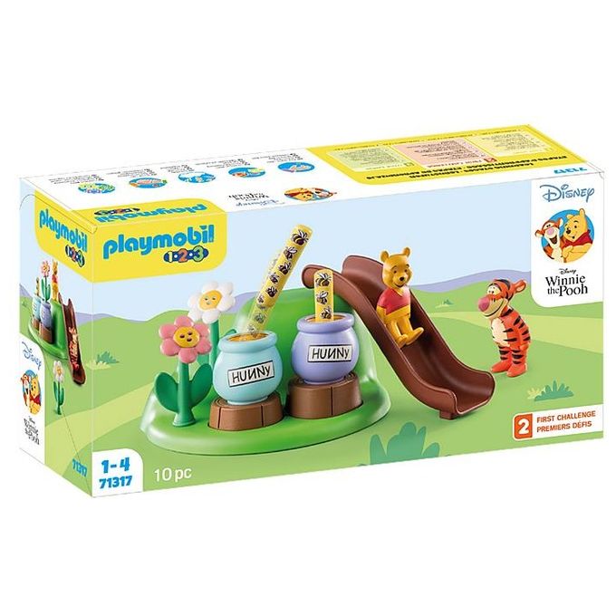 Playmobil 1.2.3 e Disney Il Giardino delle Api di Winnie e Tigro