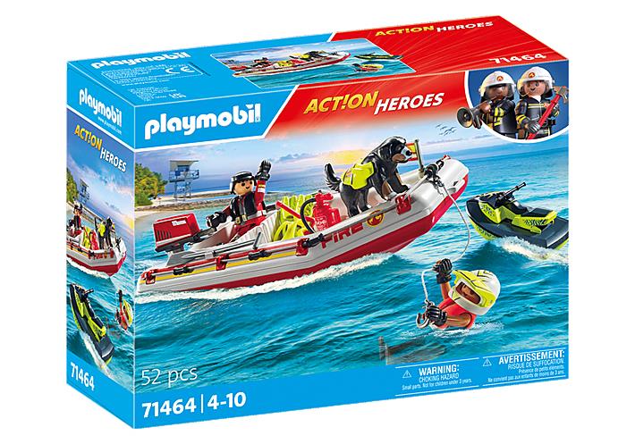 Playmobil Action Heroes Gommone