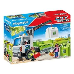Playmobil City Action Camion Trasporto Contenitori Rifiuti
