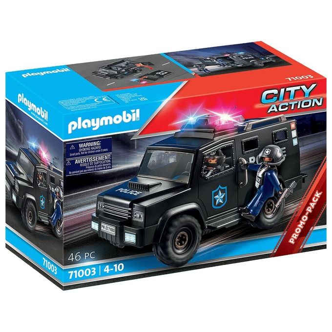 Playmobil City Action Camionetta della Polizia