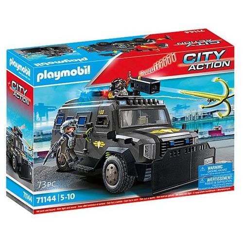 Playmobil City Action Unita' Speciale Veicolo Blindato