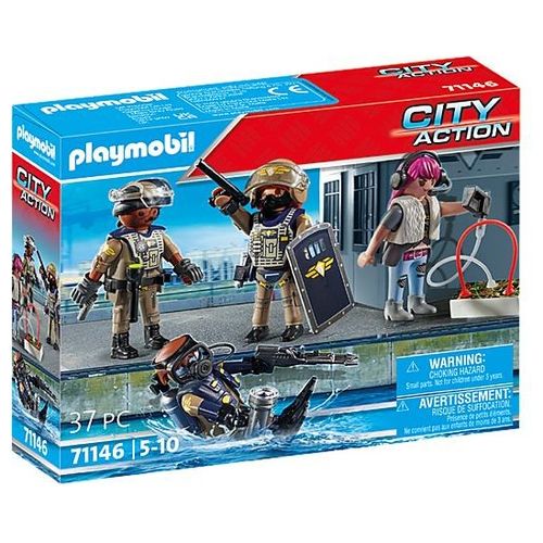 Playmobil City Action Unita' Speciale 4 Personaggi