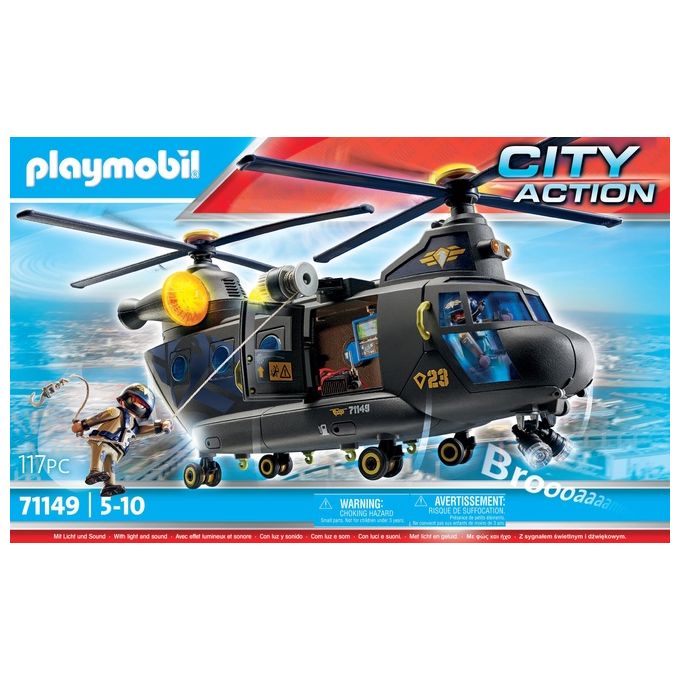 Playmobil City Action Unita' Speciale Elicottero