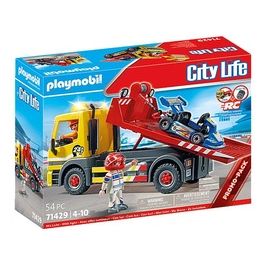 Playmobil City Life Carro Attrezzi con Go Kart