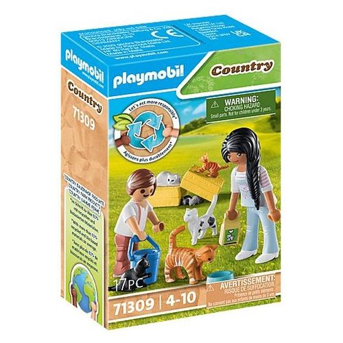 Playmobil Country Famiglia di Gatti