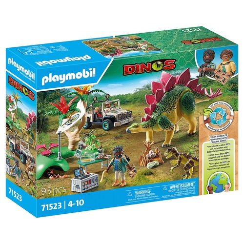 Playmobil Dinos Campo Base con Dinosauri