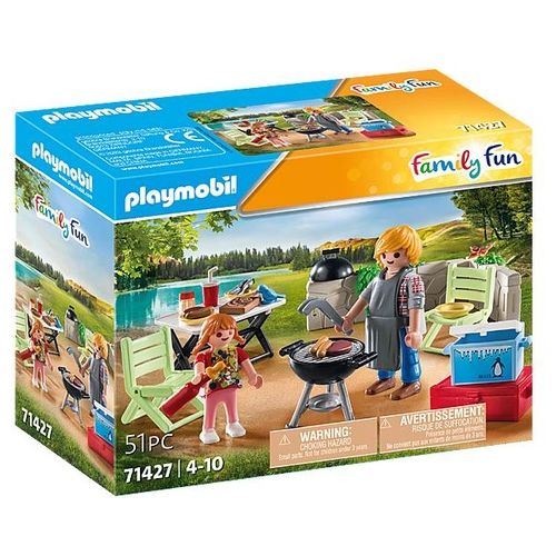 Playmobil FamilyFun Barbecue Camping