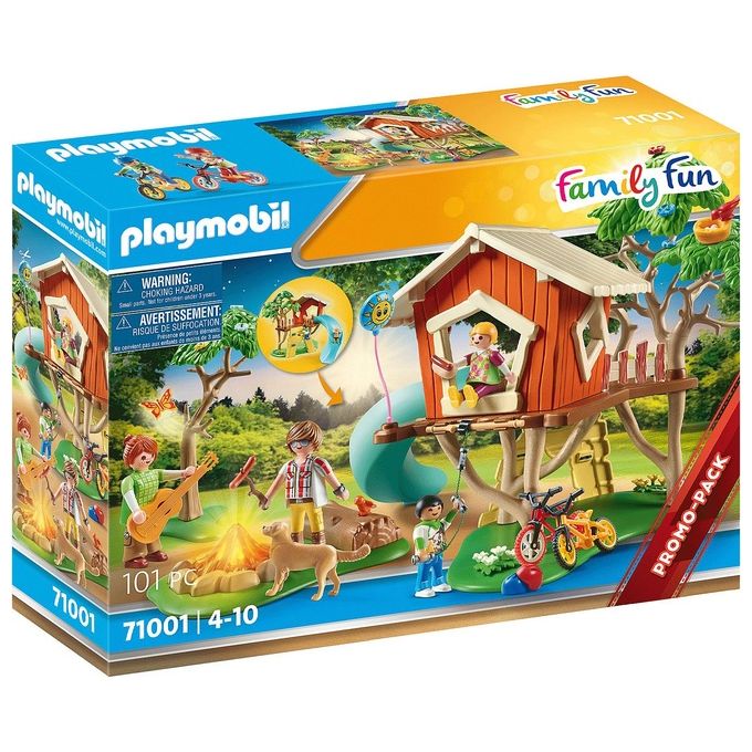 Playmobil FamilyFun Casetta sull'Albero con Scivolo