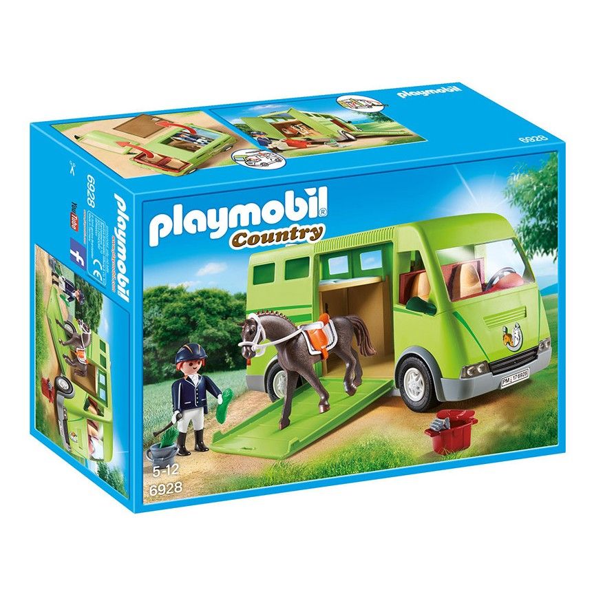 Playmobil Furgone Trasporto Cavalli