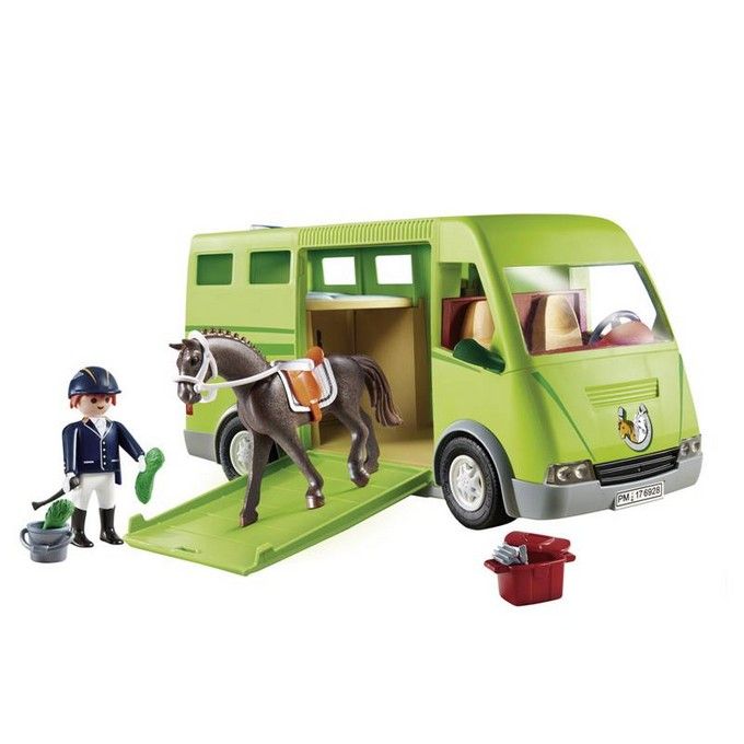 Pièce PLAYMOBIL 4189 - Roue Avant/Arrière Pour Jeep Transport De Chevaux - Occasion