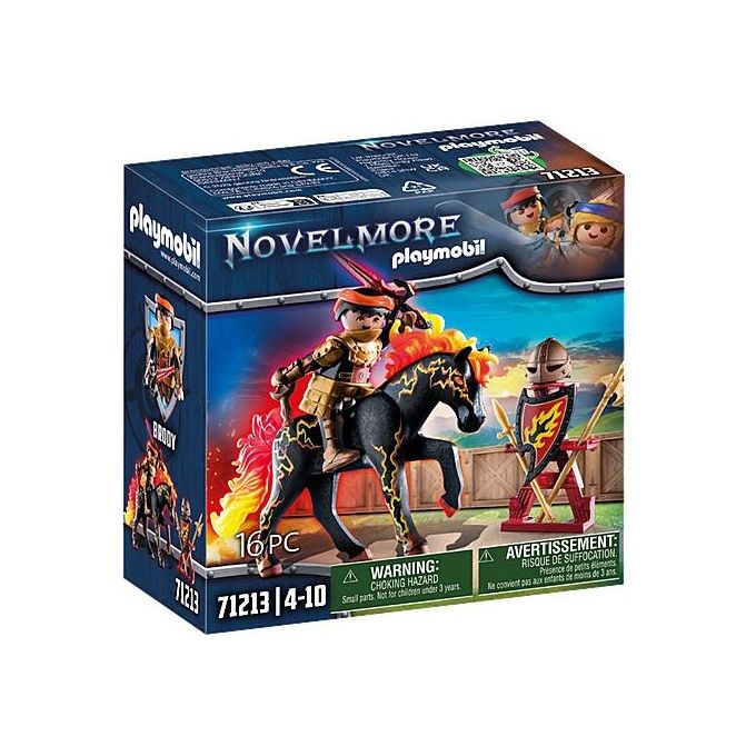 Playmobil Novelmore Guerrieri di Burnham Cavaliere di Fuoco