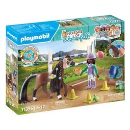 Playmobil Percorso a Ostacoli per Torneo Horses of Waterfall