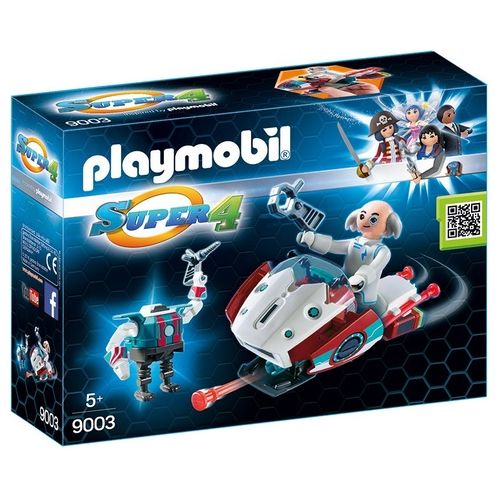 Playmobil Skyjet Con Dottor X E Robot 