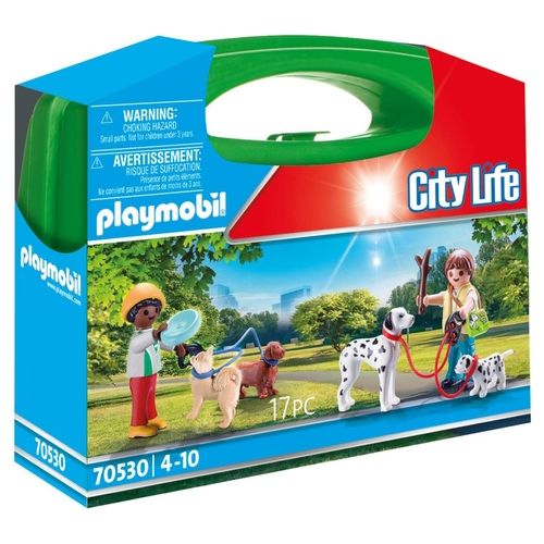 Playmobil Valigetta Bimbi con Cuccioli