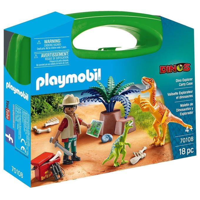 Playmobil Valigetta Dinosauri Carrying Case