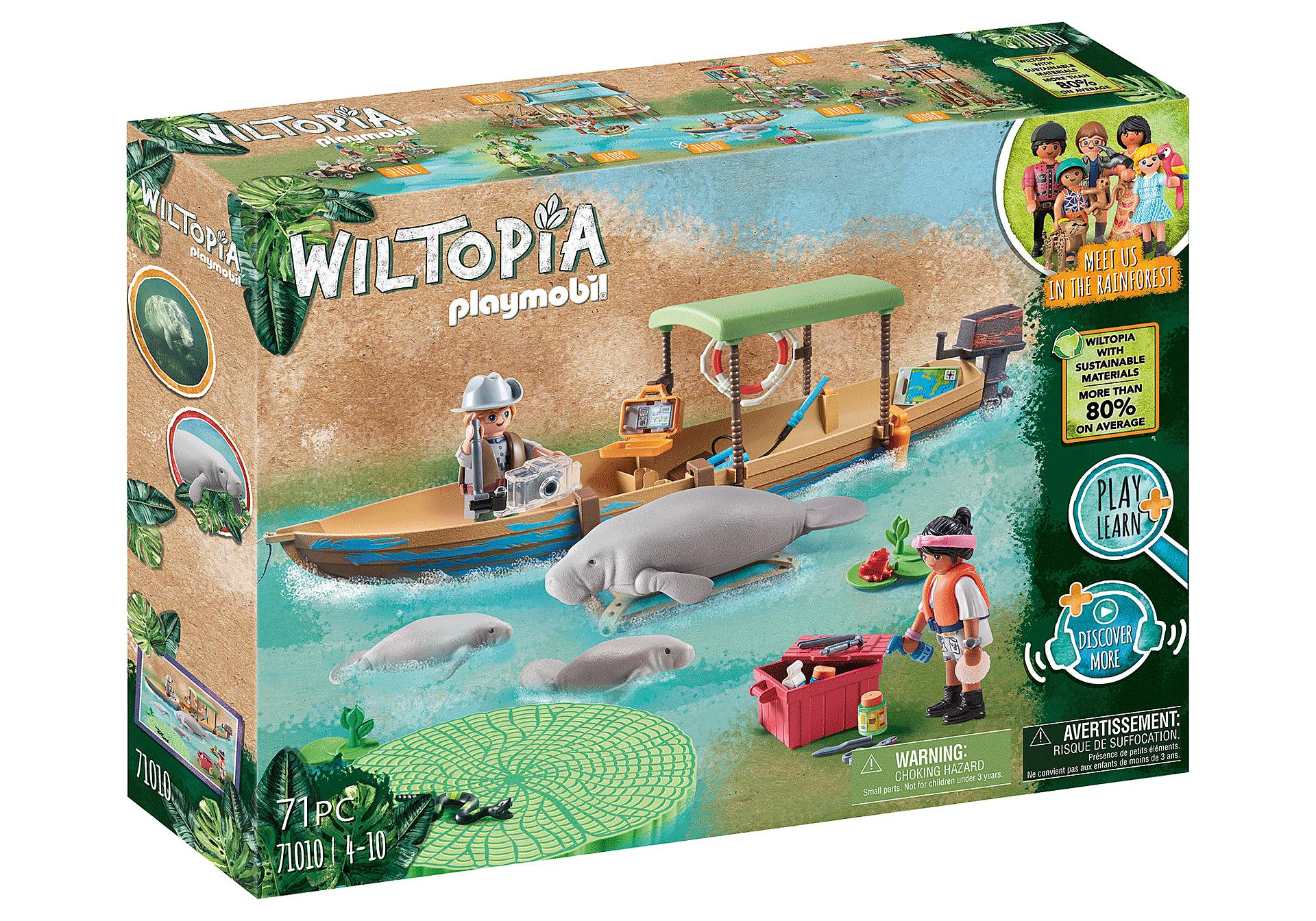 Playmobil Wiltopia Boat Trip