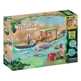 Playmobil Wiltopia Boat Trip Lamantini Foresta Amazzonia