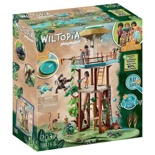 Playmobil Wiltopia Centro Osservazione Animali Amazzonia