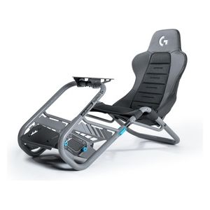 Playseat Trophy - Logitech G Edition Sim Racing Cockpit | Completamente regolabile | Supporta tutti i volanti Direct Drive | Leggero e robusto | Comfort assoluto | Similpelle con materiale ActiFit