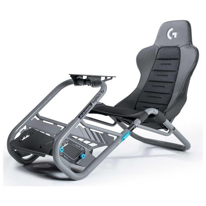 Playseat Trophy - Logitech G Edition Sim Racing Cockpit - Completamente regolabile - Supporta tutti i volanti Direct Drive - Leggero e robusto - Comfo