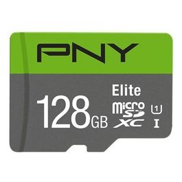 Pny Elite Scheda di Memoria MicroSDXC 128Gb con Adattatore