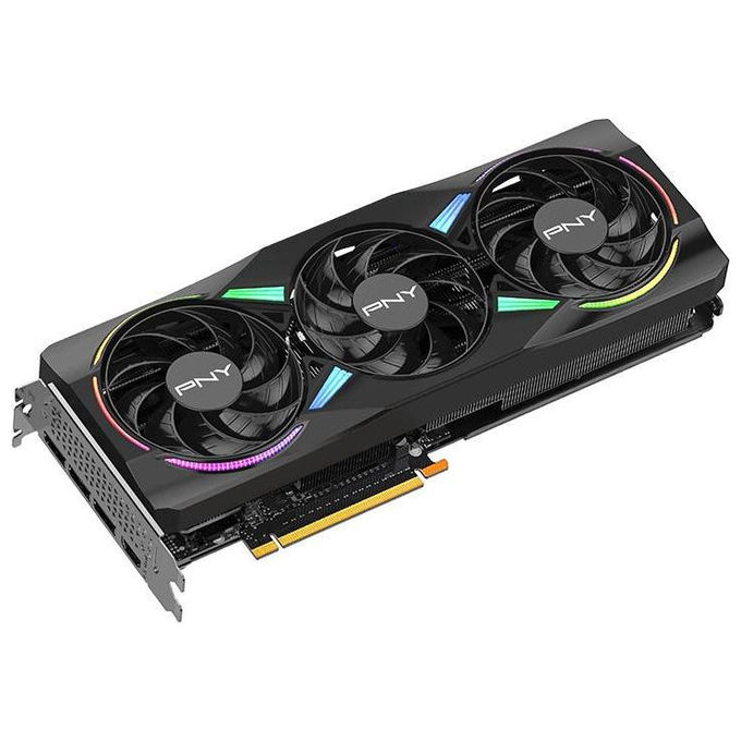 PNY GeForce RTX 5070 12GB Scheda Grafica Triplo Ventola Overclocked ARGB Gaming