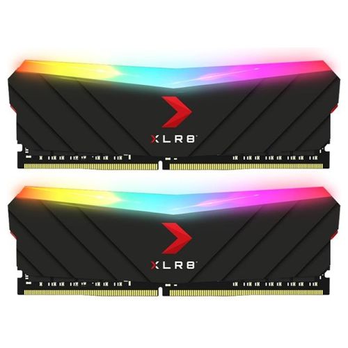 PNY Kit di Memorie RAM DIMM XLR8 Gaming EPIC-X RGB DDR4 3600MHz 16GB (2x8GB)