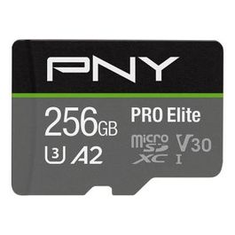 PNY P-SDU256V32100PRO-GE Memoria Flash 256Gb MicroSDXC UHS-I Classe 10