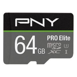 PNY Pro Elite microSDXC 64Gb Class 10 UHS-I U3 100MB/s A1 V30