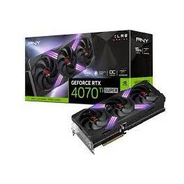 PNY Scheda Grafica 16GB RTX4070 Ti SUPER 16GB GAMING VERTO EPIC-X RGB-OC TF 3xDP/HDMI