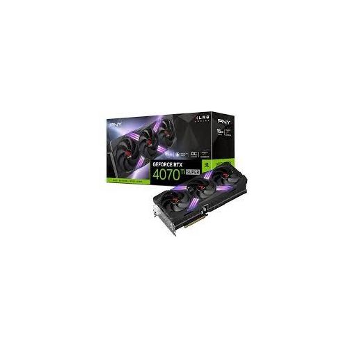 PNY Scheda Grafica 16GB RTX4070 Ti SUPER 16GB GAMING VERTO EPIC-X RGB-OC TF 3xDP/HDMI