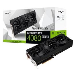 PNY Scheda Grafica 16GB RTX4080 SUPER VERTO Tripple Fan-OC 3xDP/HDMI RTX 4080 SUPER 16GB VERTO Overclocked Tripple Fan