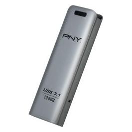 PNY Usb Elite Steel 3.1 128Gb Metallo