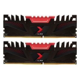 PNY Kit di Memorie RAM DIMM XLR8 Gaming DDR4 3200 MHz 16GB (2x8GB), Rosso