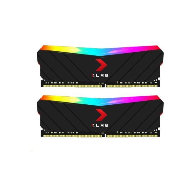 PNY Kit di Memorie RAM XLR8 Gaming EPIC-X RGB DDR4 3200MHz 32GB (2x16GB)