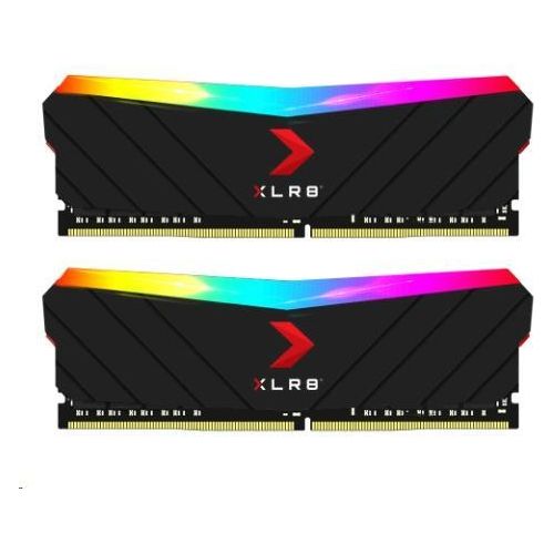 PNY Kit di Memorie RAM XLR8 Gaming EPIC-X RGB DDR4 3200MHz 32GB (2x16GB)