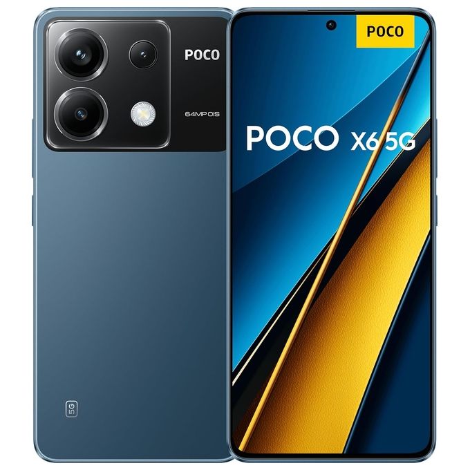 Poco X6 5G 8Gb 256Gb 6.67'' Amoled 120Hz Dual Sim Blue