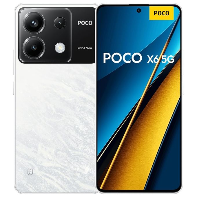 Poco X6 5G 8Gb 256Gb 6.67'' Amoled 120Hz Dual Sim White