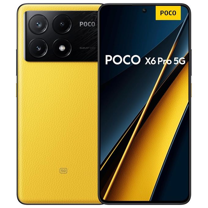 Poco X6 Pro 5G 12Gb 512Gb 6.67'' Amoled 120Hz Dual Sim Yellow