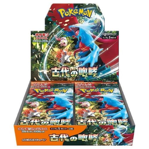 Pokemon Ancient Roar Booster Jap Box 30 Buste