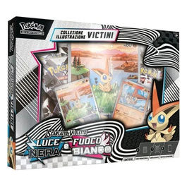 Pokémon Company Collezione Illustrazione Victini Scarlatto e Violetto